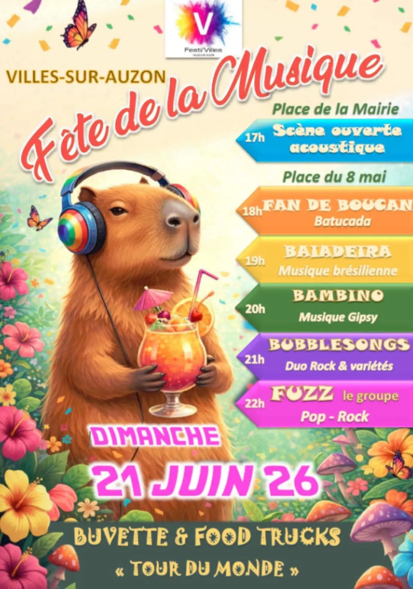 Fête de la musique à Villes-sur-Auzon