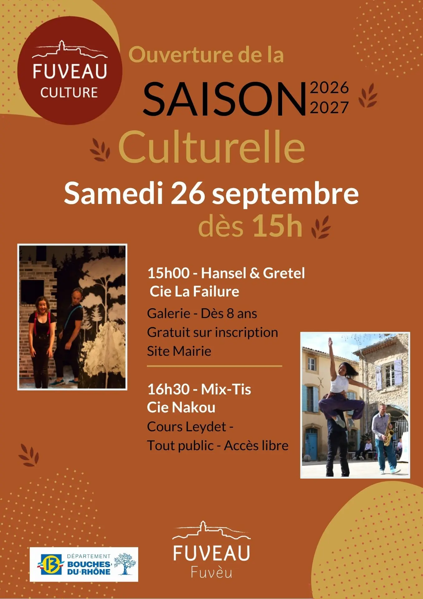 Ouverture de la saison culturelle