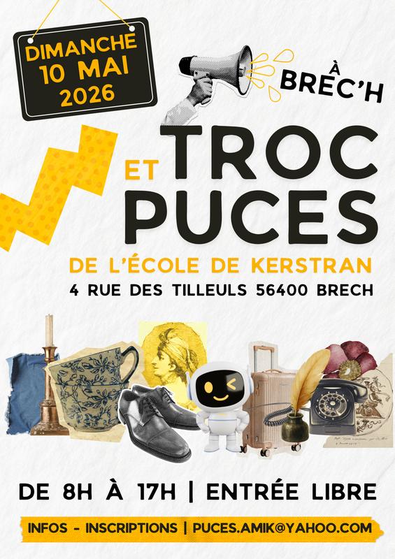 Troc et puces de l'école de kerstran