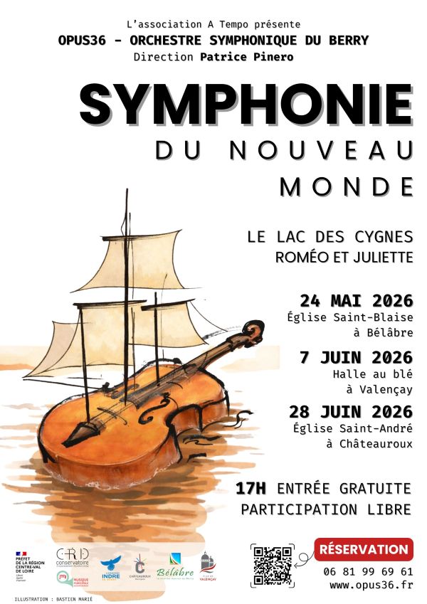 Concert de l'Orchestre Symphonique du Berry - Opus36