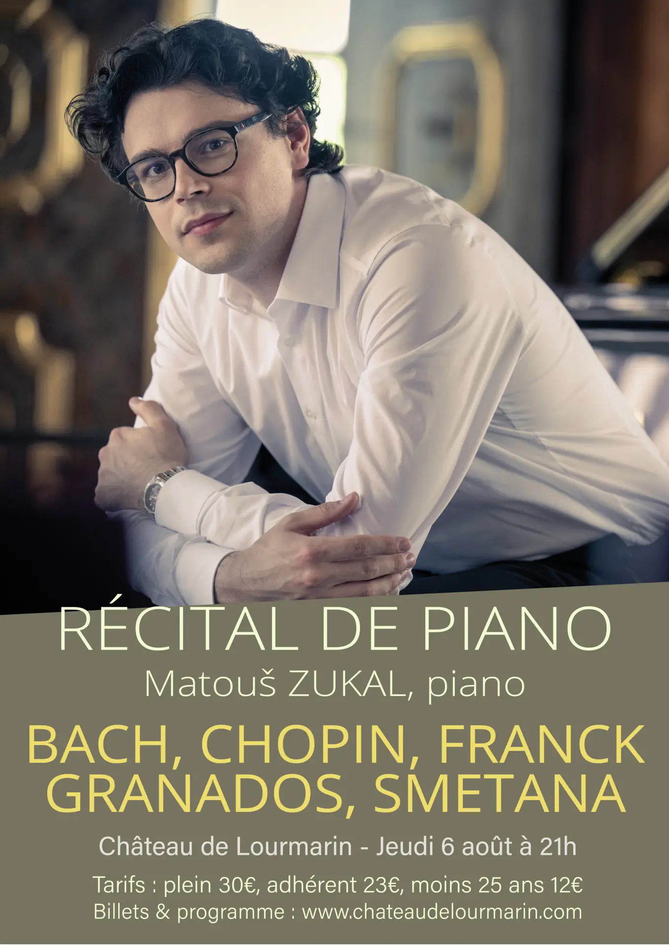 Récital de piano - Matouš Zukal