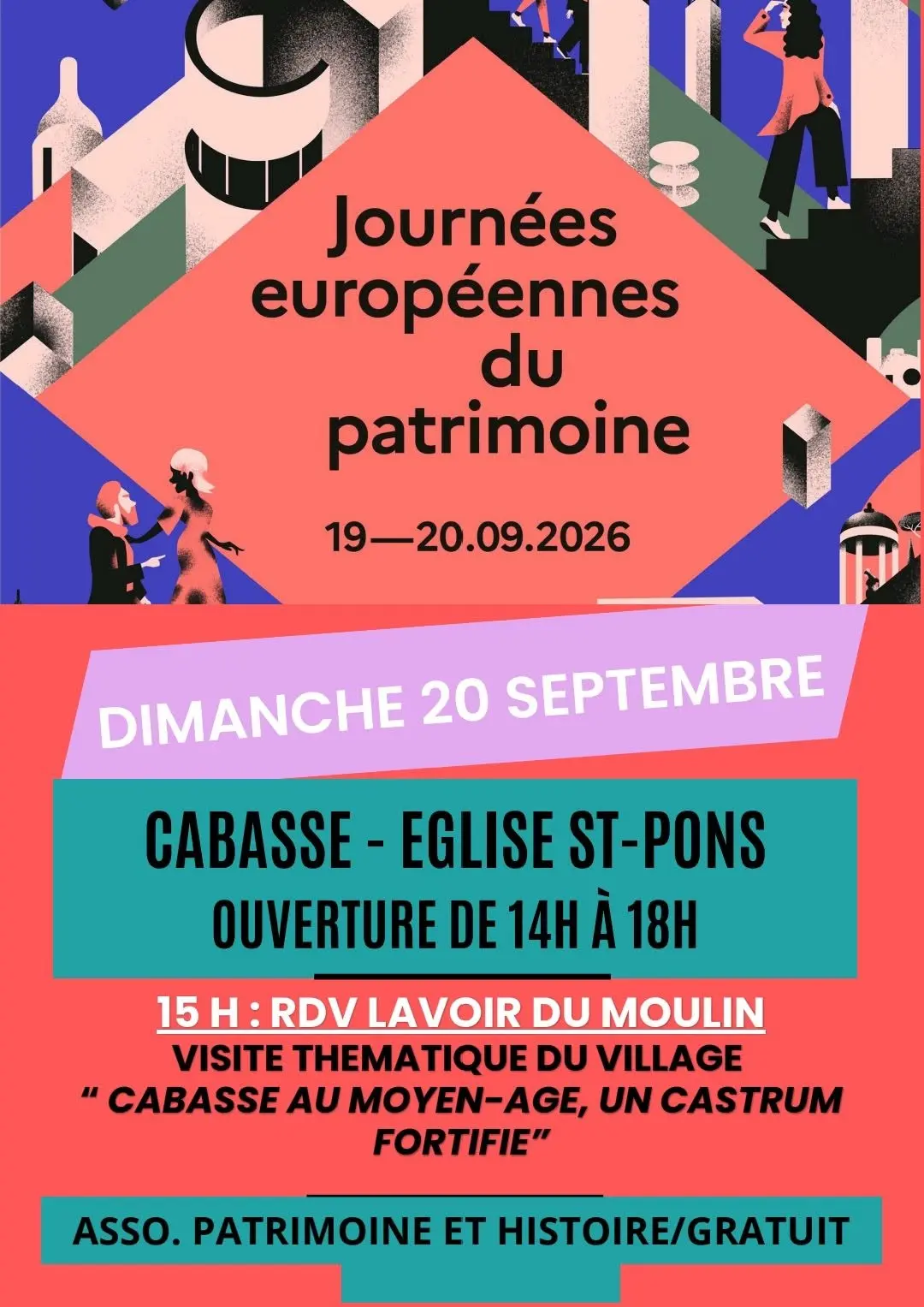 Journées européennes du patrimoine à Cabasse