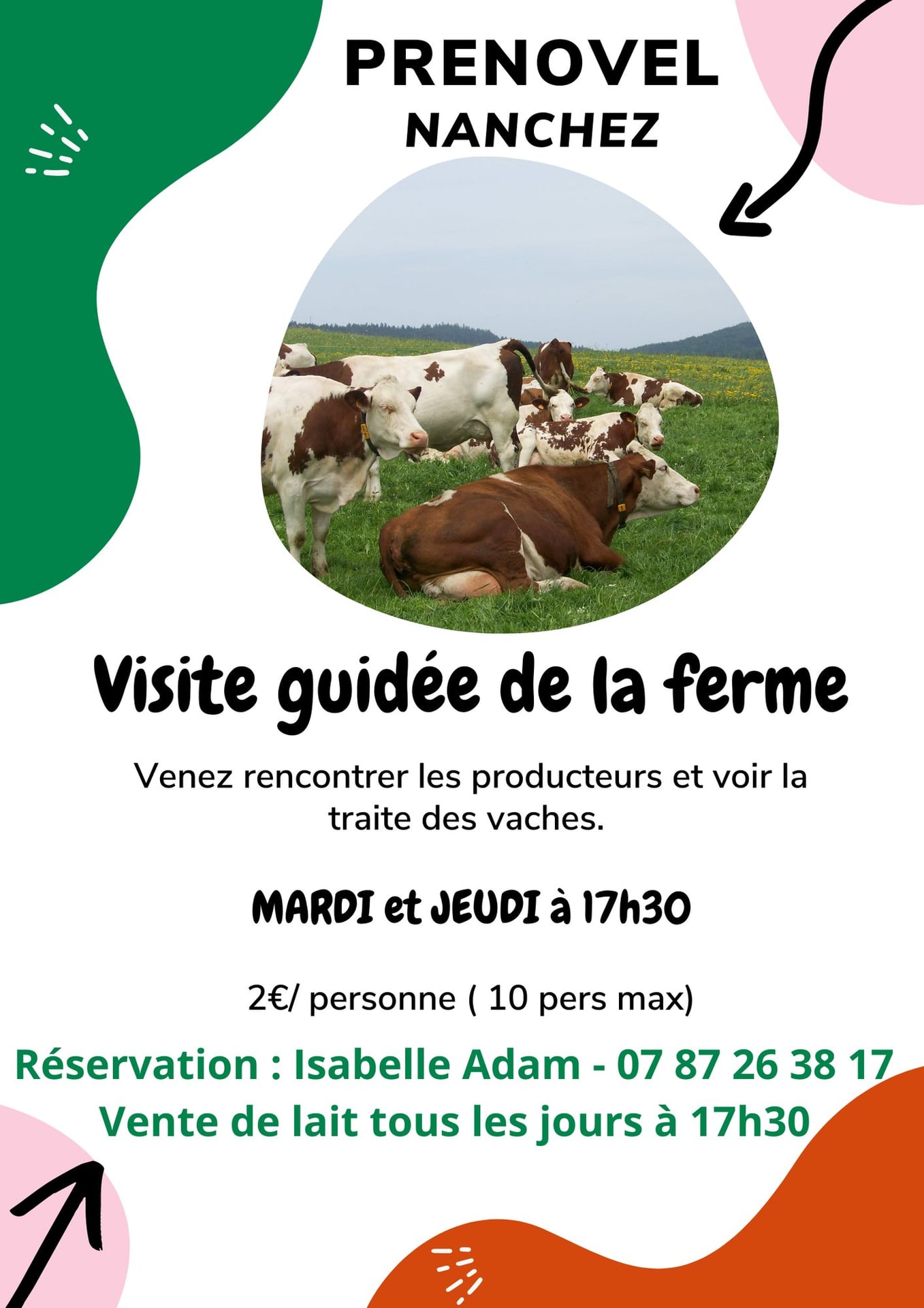 Visite de la ferme