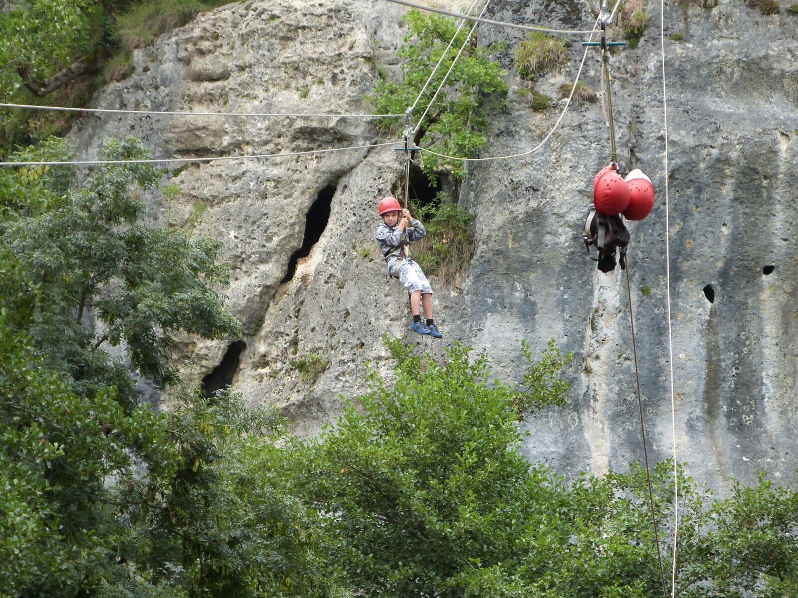 Été Actif : Escalade sur voie naturelle à Paussac St Vivien