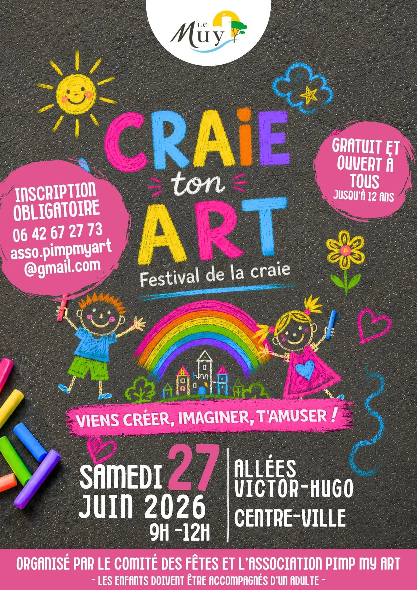 Craie ton art
