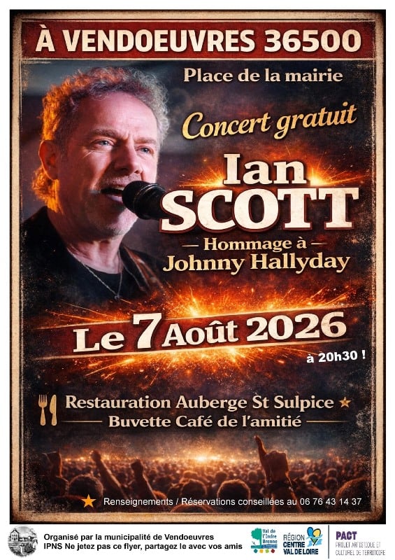 Concert d'été Ian Scott