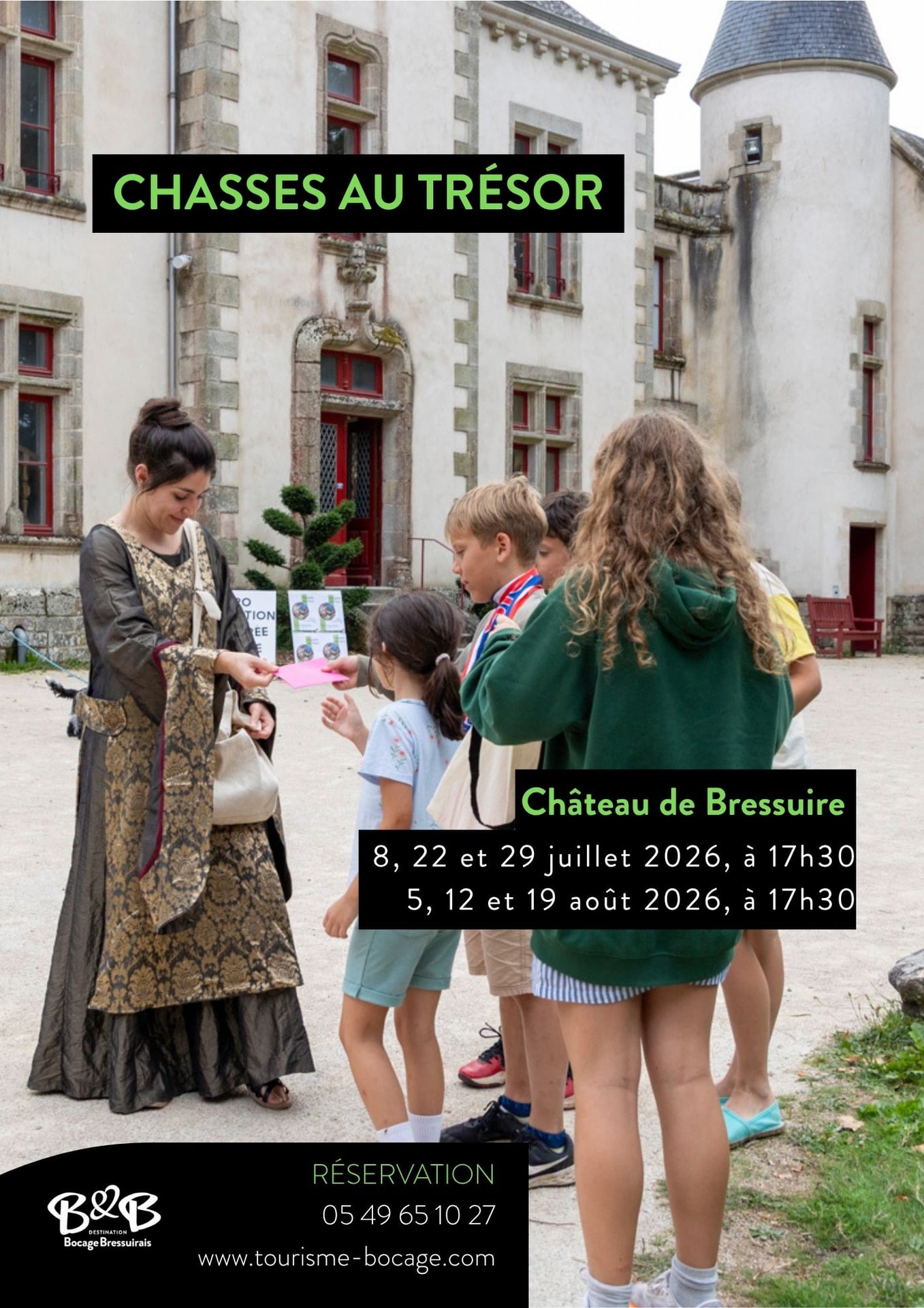 Chasse au trésor au château de Bressuire