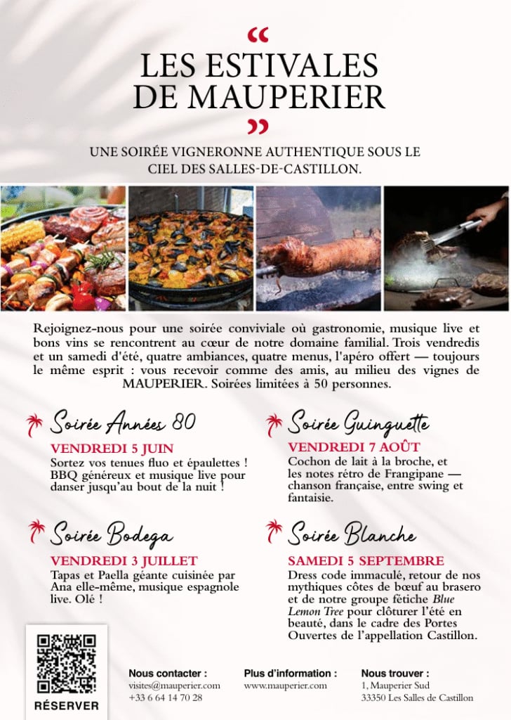 Les soirée Guinguette de MAUPERIER