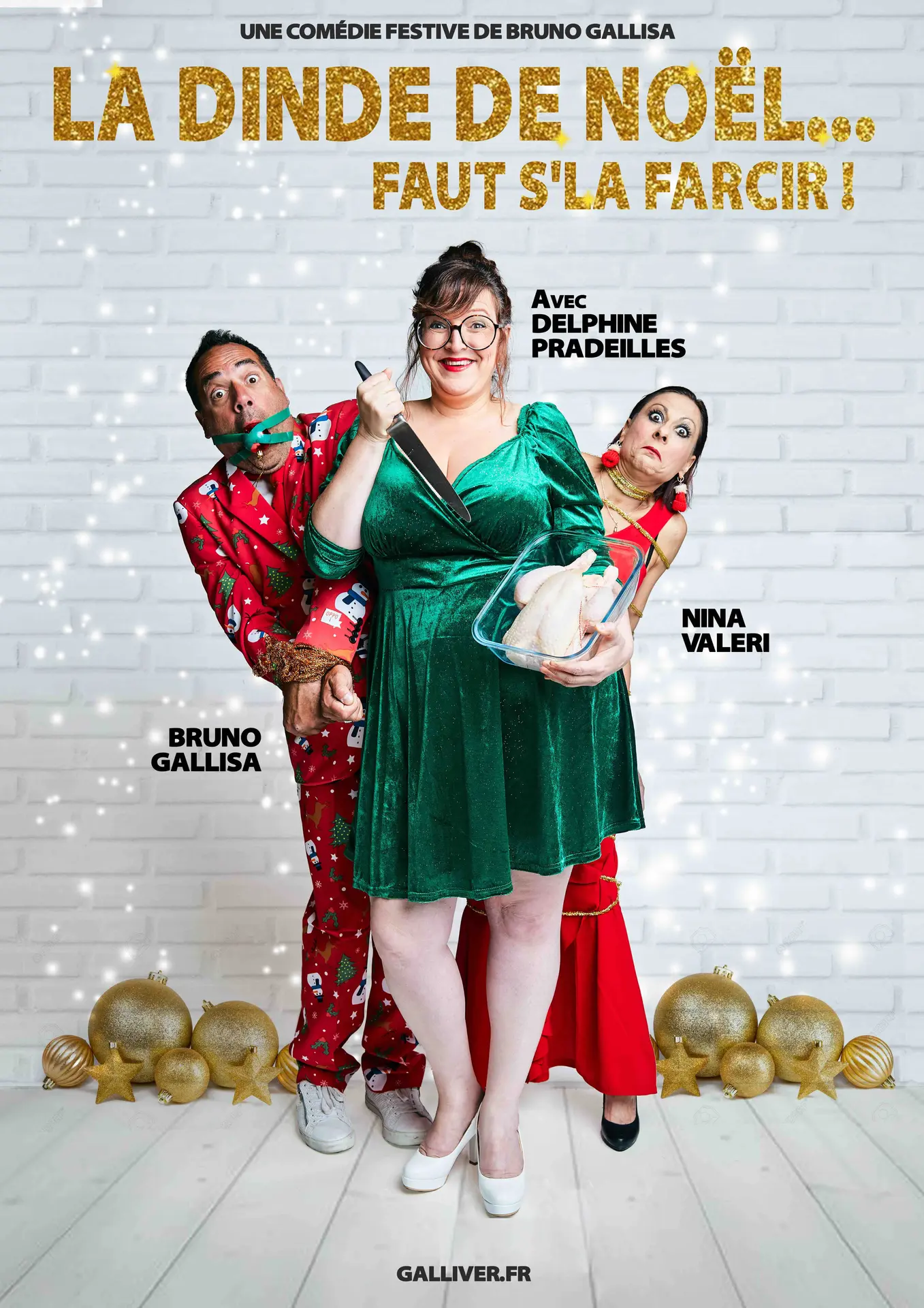 Spectacle - La dinde de Noël... Faut s'la farcir !