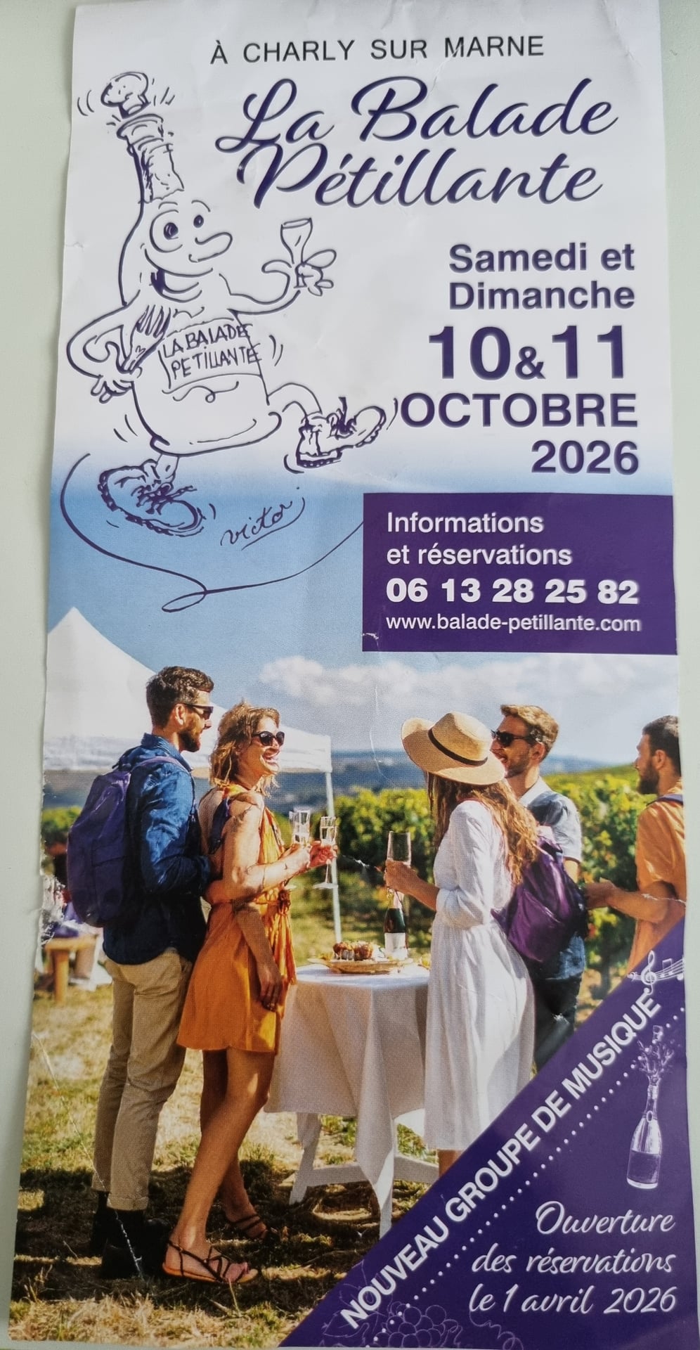 Balade pétillante à Charly-sur-Marne