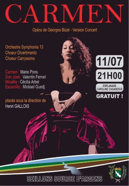 Opéra : Carmen - Version concert