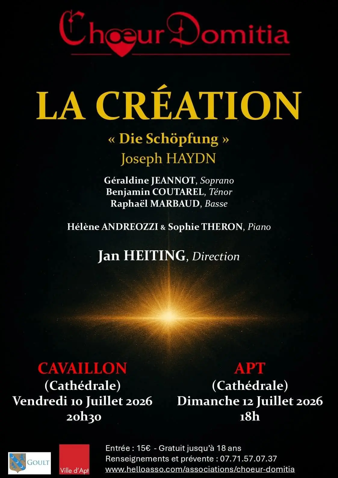 Concert Choeur Domitia