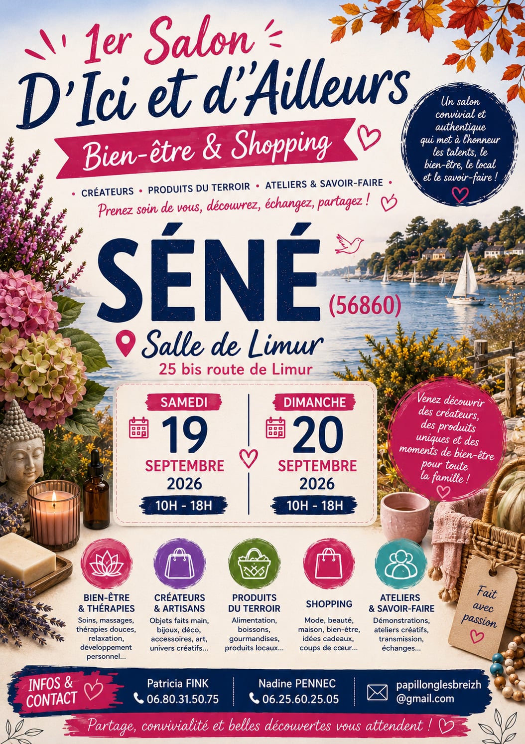 1er Salon 'D'Ici et d'Ailleurs' - Bien-être & Shopping