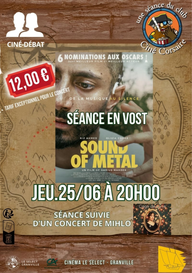 Ciné club : Sound of Metal - Concert