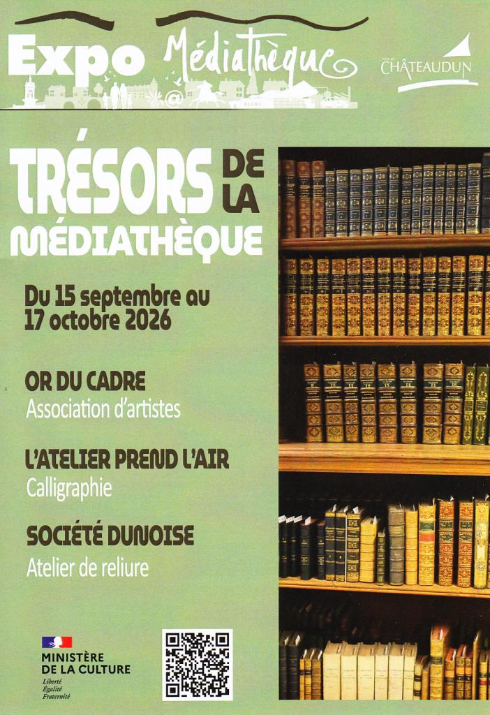 Exposition : Trésors de la Médiathèque