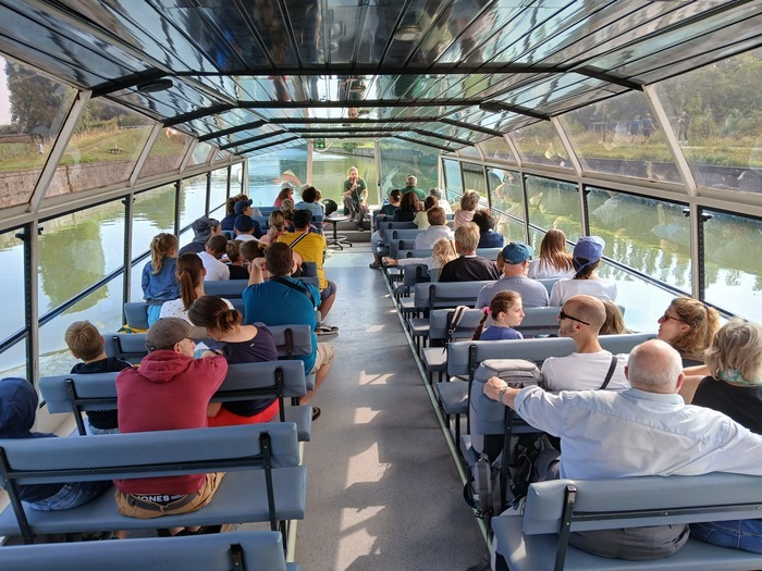 La nature s'invite dans le bateau