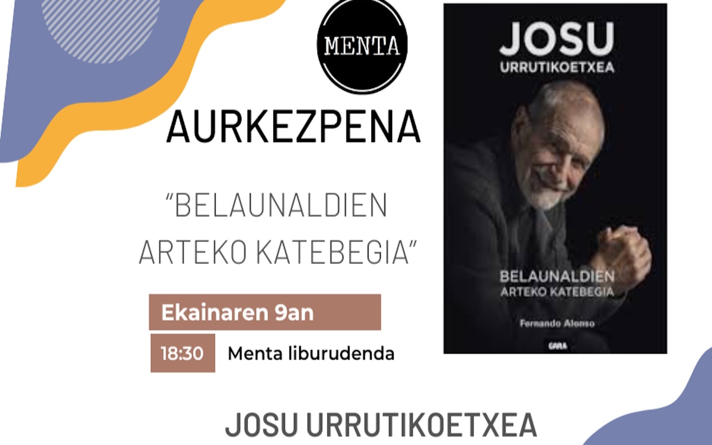 Liburuaren aurkezpena-présentation de livre en basque