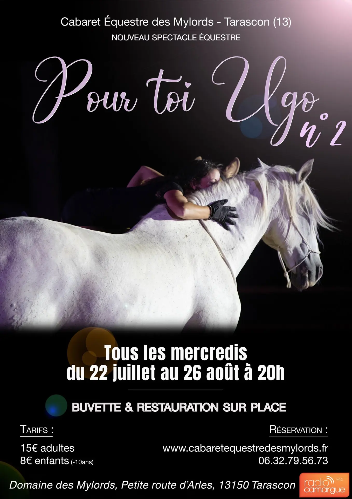 Spectacle équestre "Pour toi Ugo"