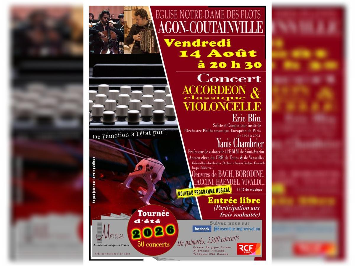 Duo Violoncelle et Accordéon : Voyage au cœur de la Grande Europe