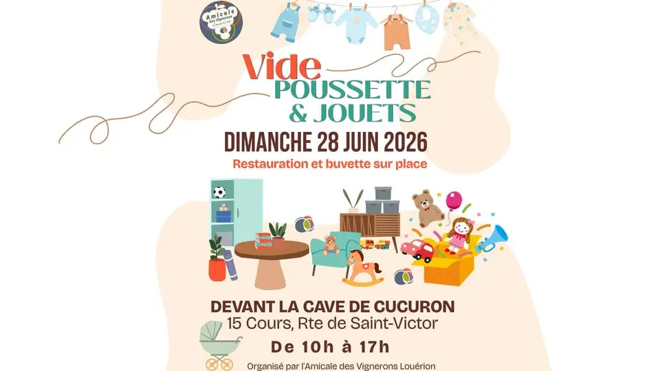 Vide poussettes et jouets à Cucuron