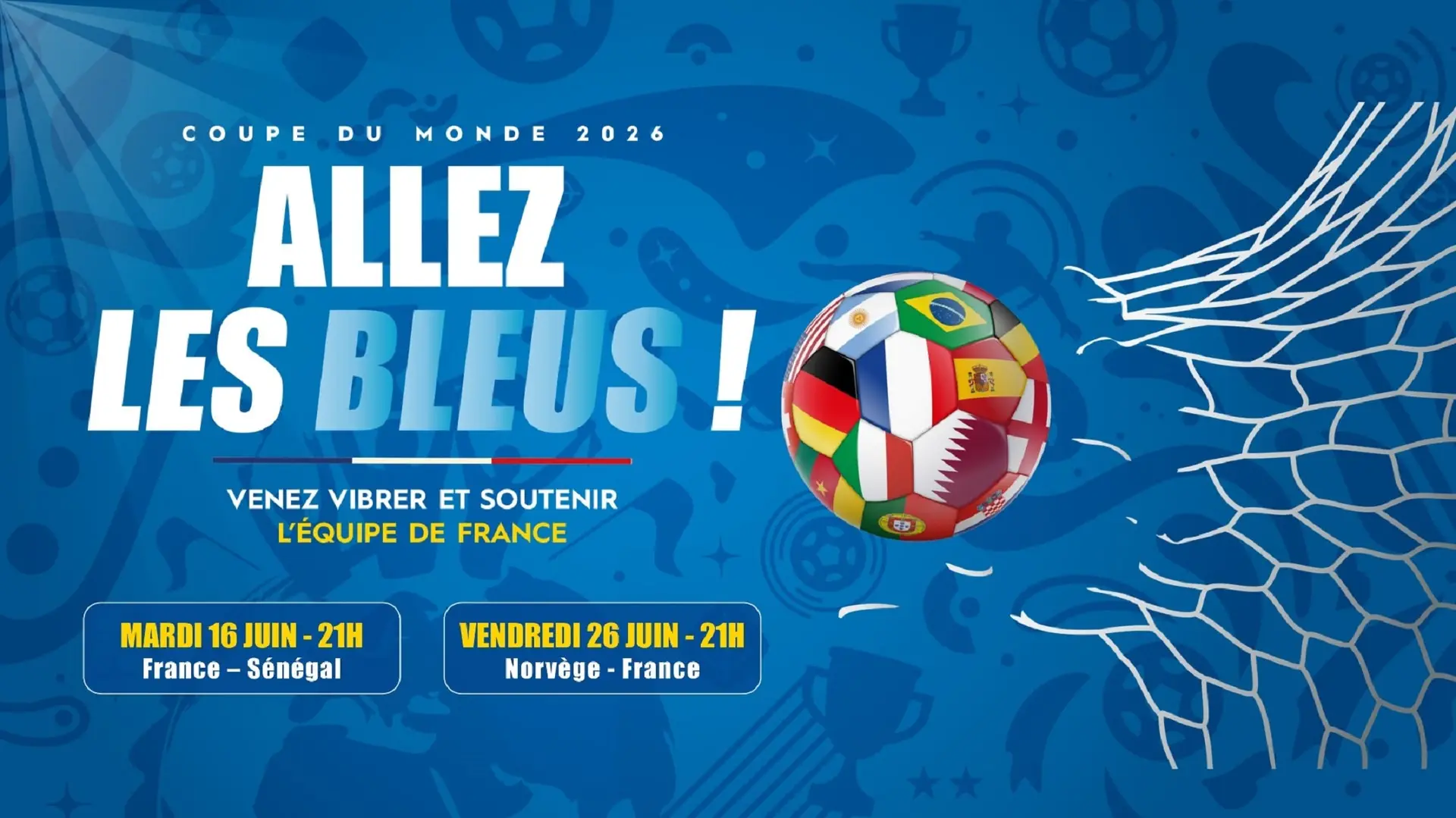 Mondial 2026 : fan zones matchs équipe de France