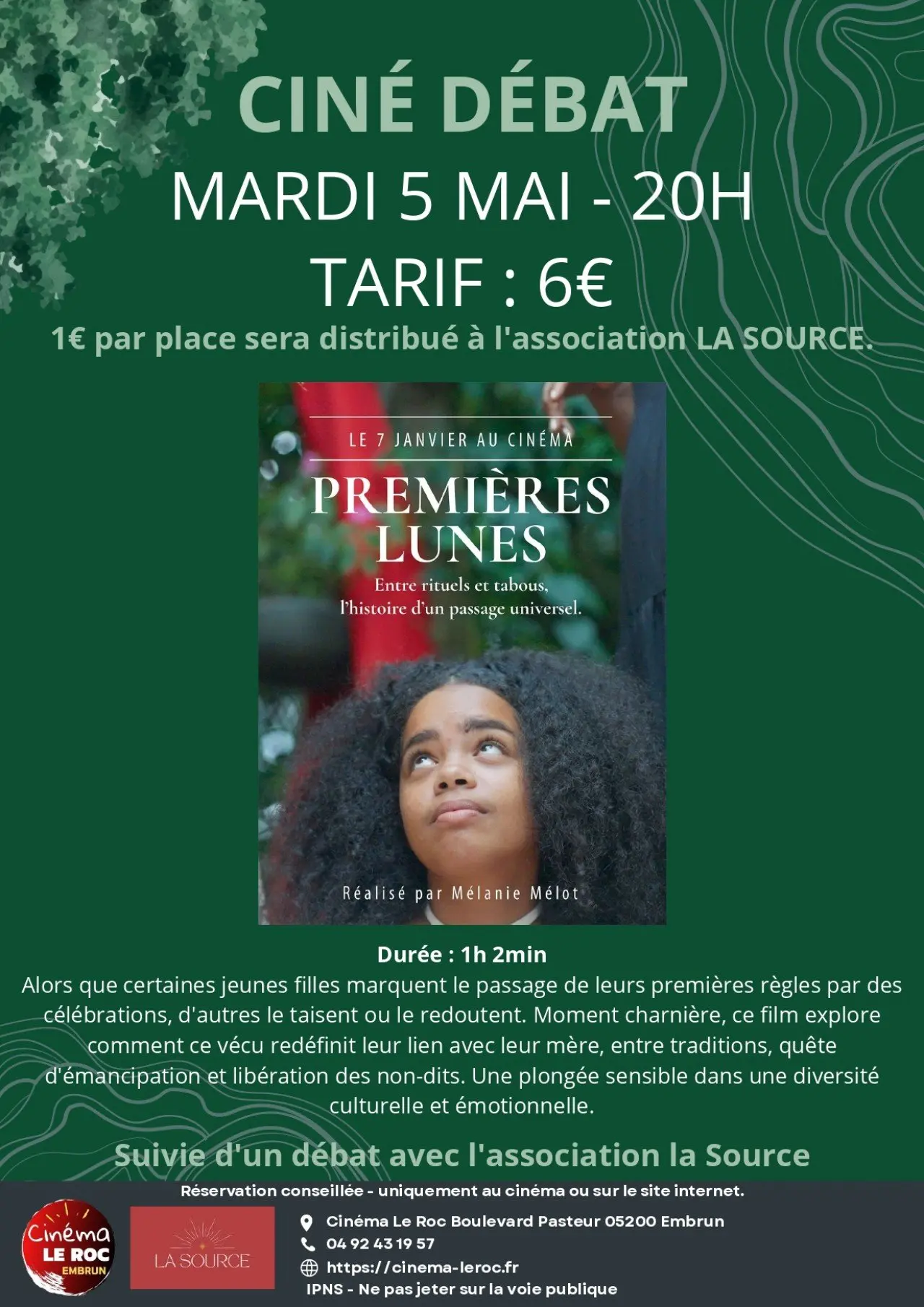 Ciné débat Premières Lunes