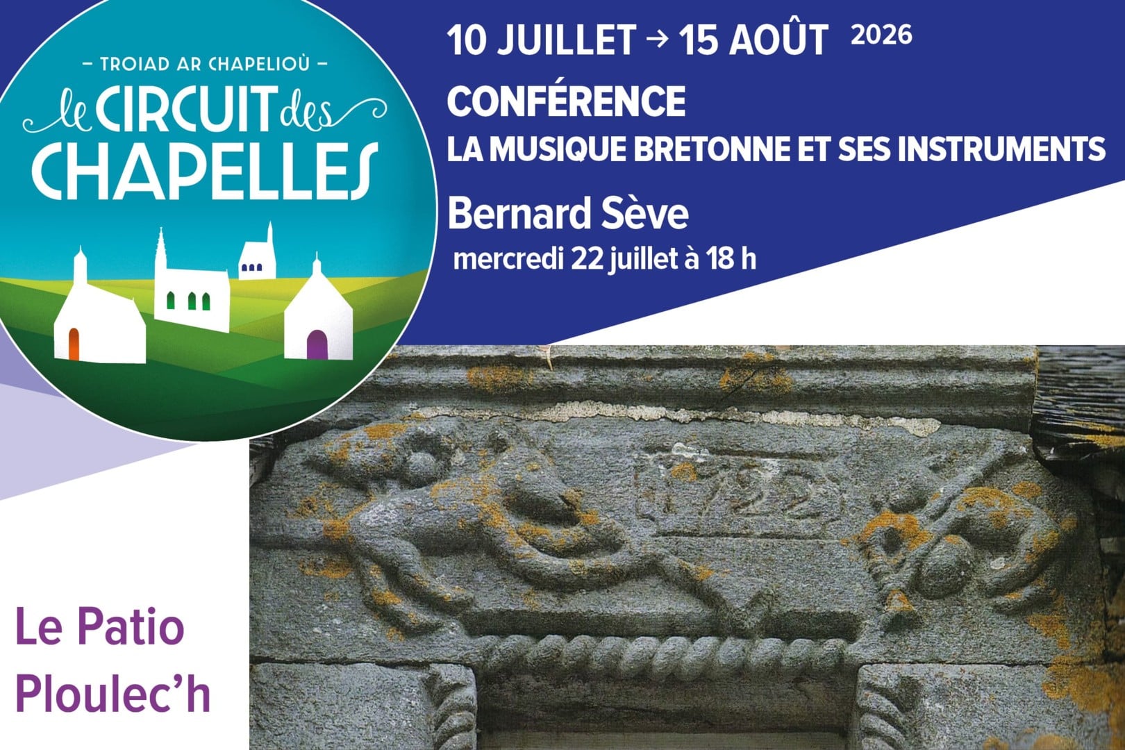 La musique bretonne et ses instruments – Circuit des chapelles