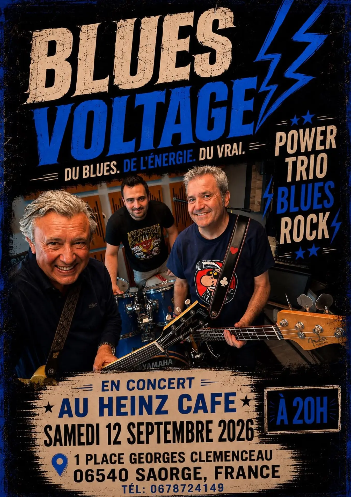 Concert avec Blues Voltage