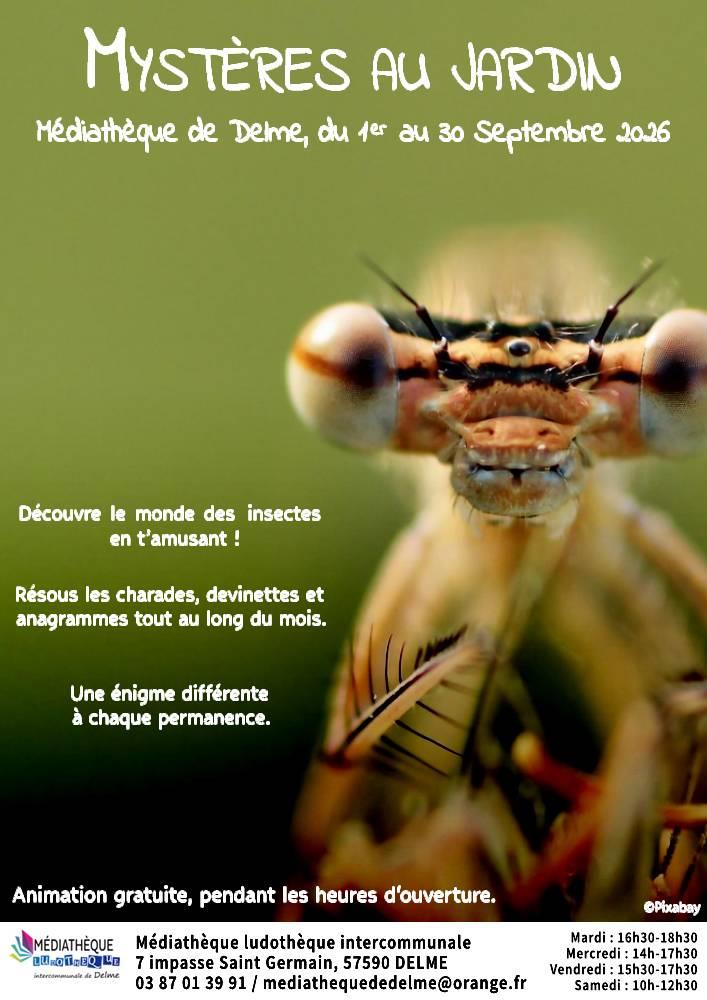 Mystères au jardin