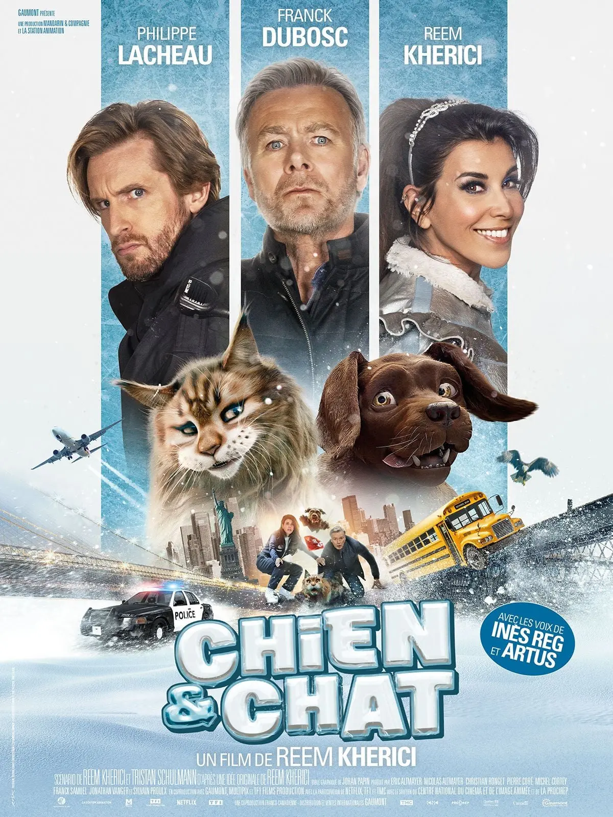 Cinéma en plein air : "Chien et chat"