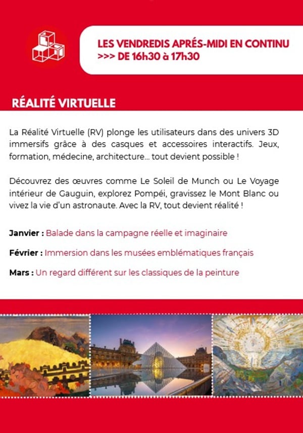 Micro-Folie : Réalité Virtuelle