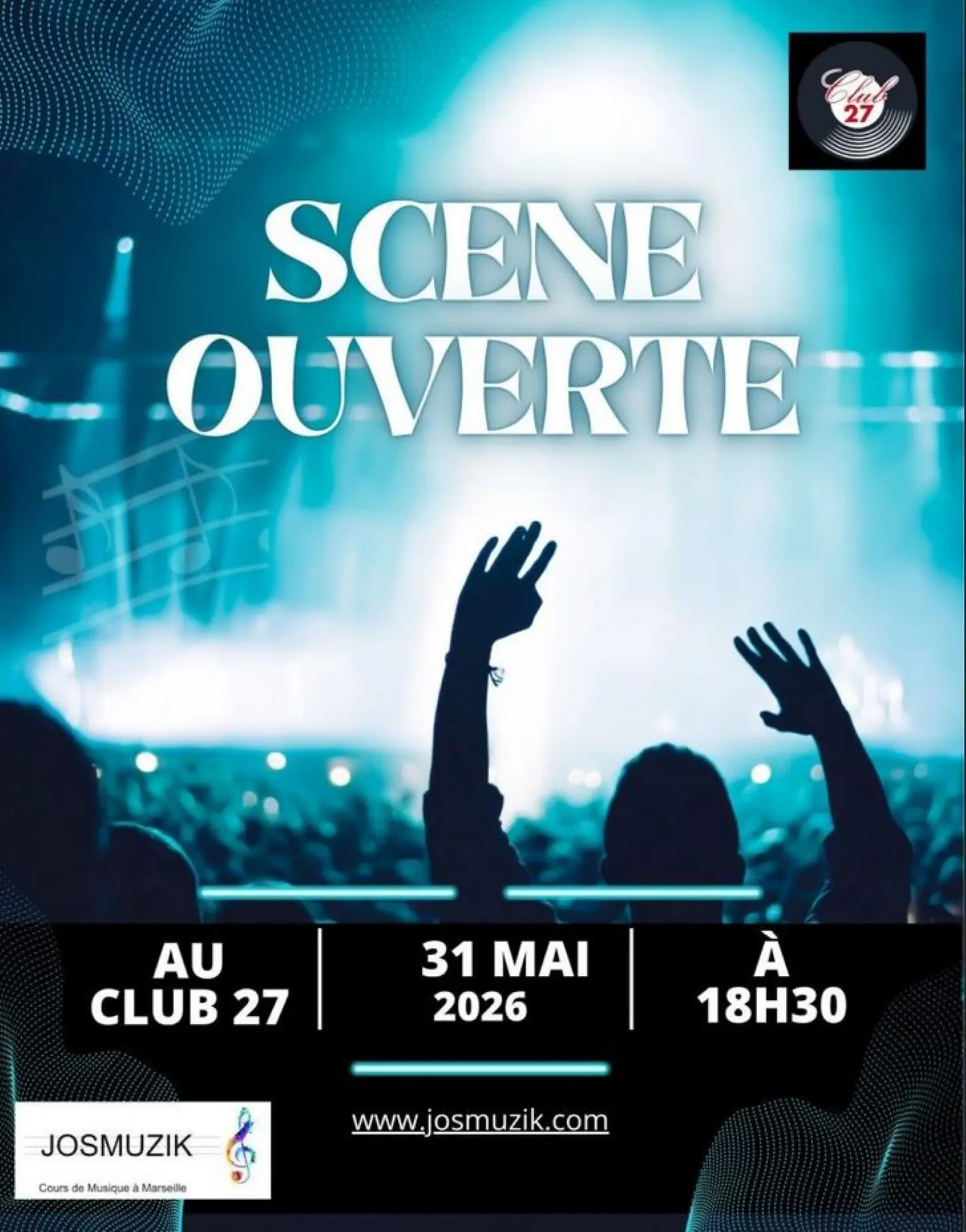 Scène ouverte avec l’école JOSMUSIK