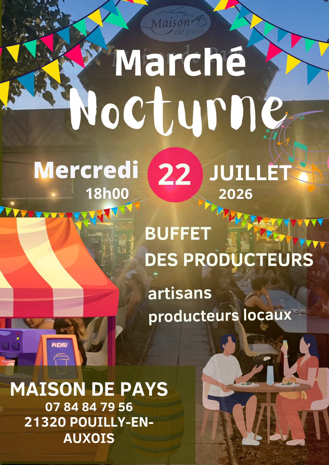 Marché Nocturne de la Maison de Pays