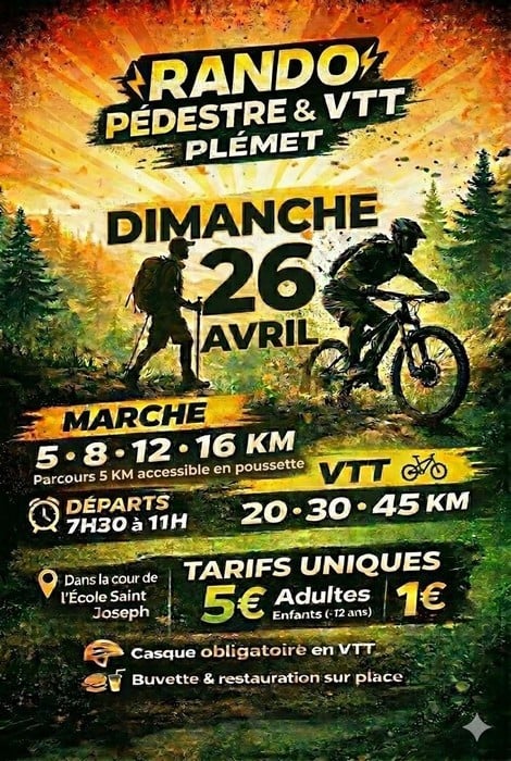 Randonnée pédestre & VTT