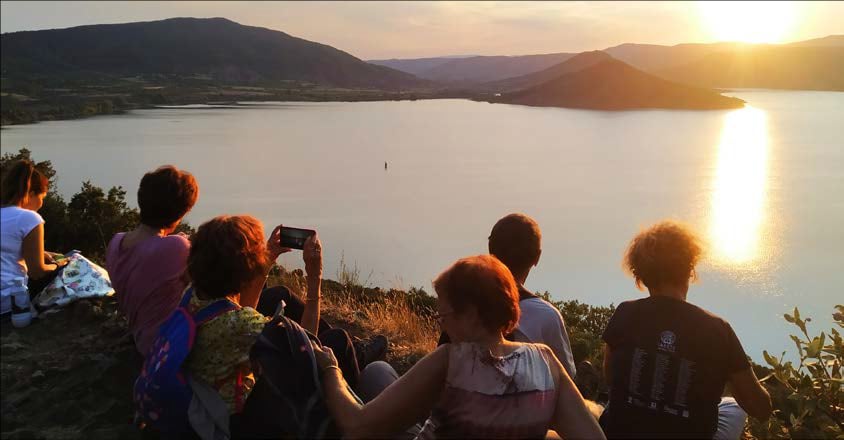 BALADE AU COUCHER DU SOLEIL