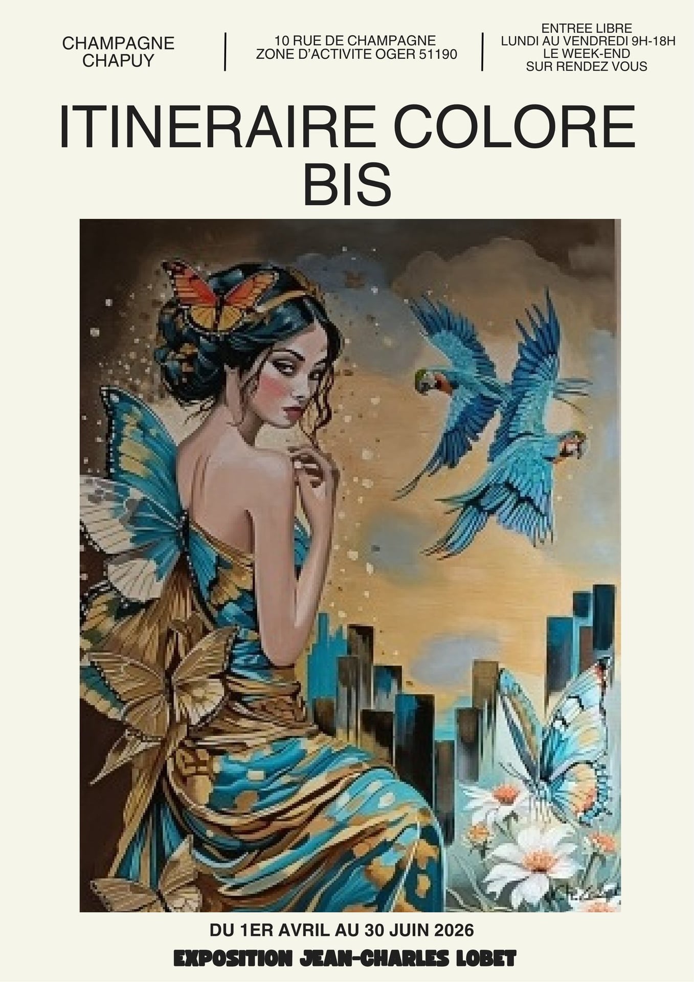 EXPOSITION "ITINERAIRE COLORE BIS"