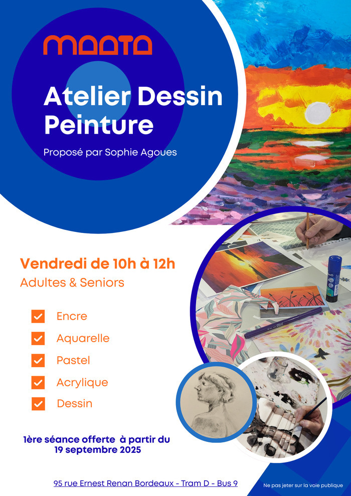 Atelier dessin et peinture