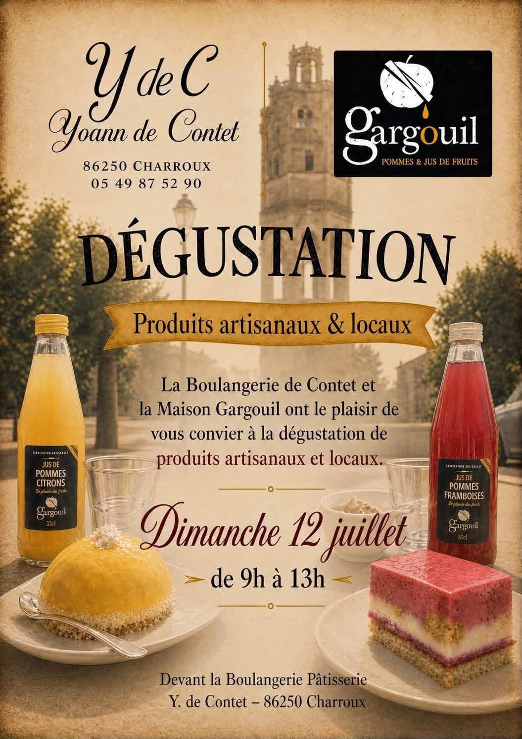 Dégustation de produits artisanaux et locaux