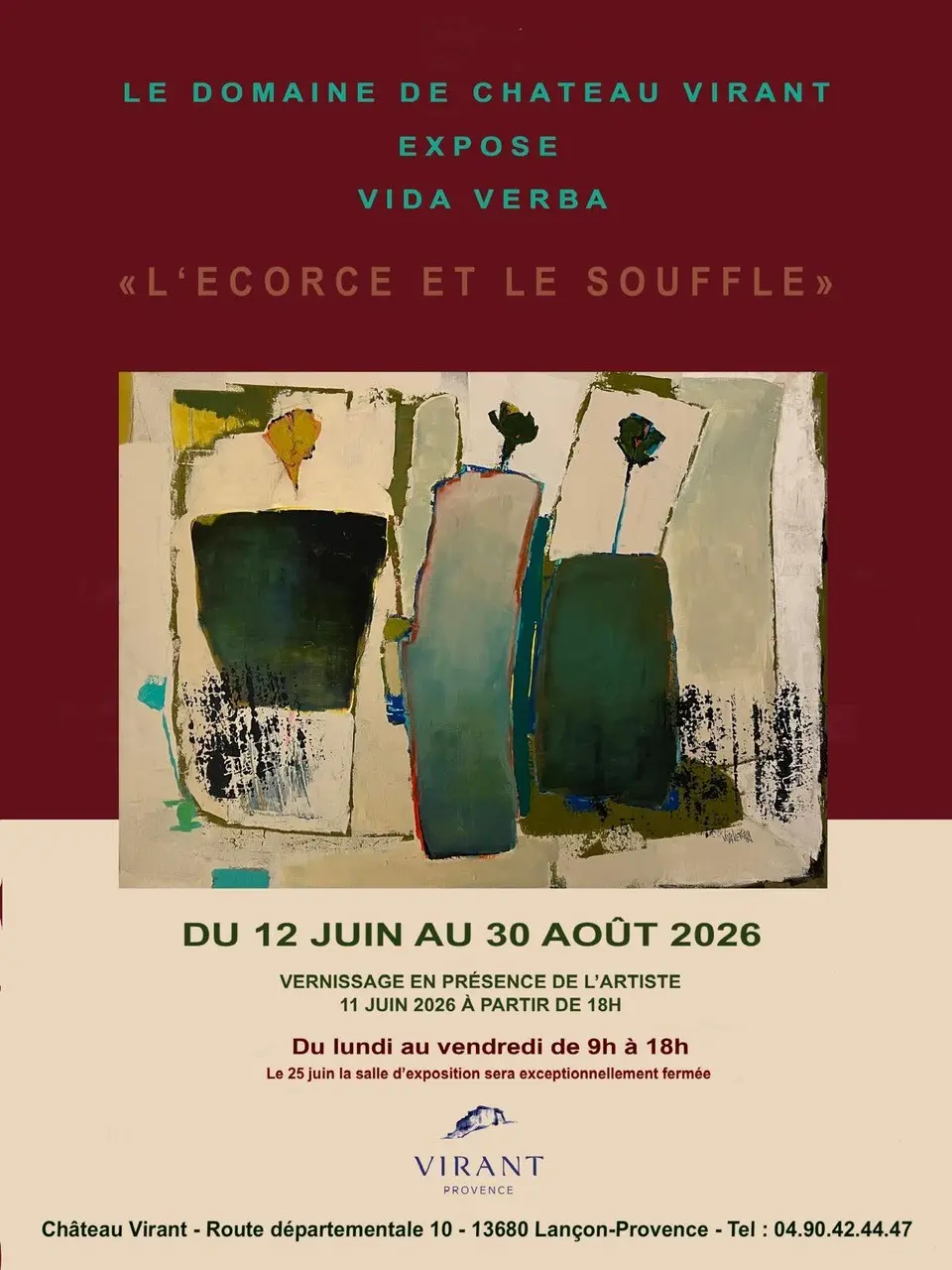 Vernissage exposition de peinture "Vida Verba"