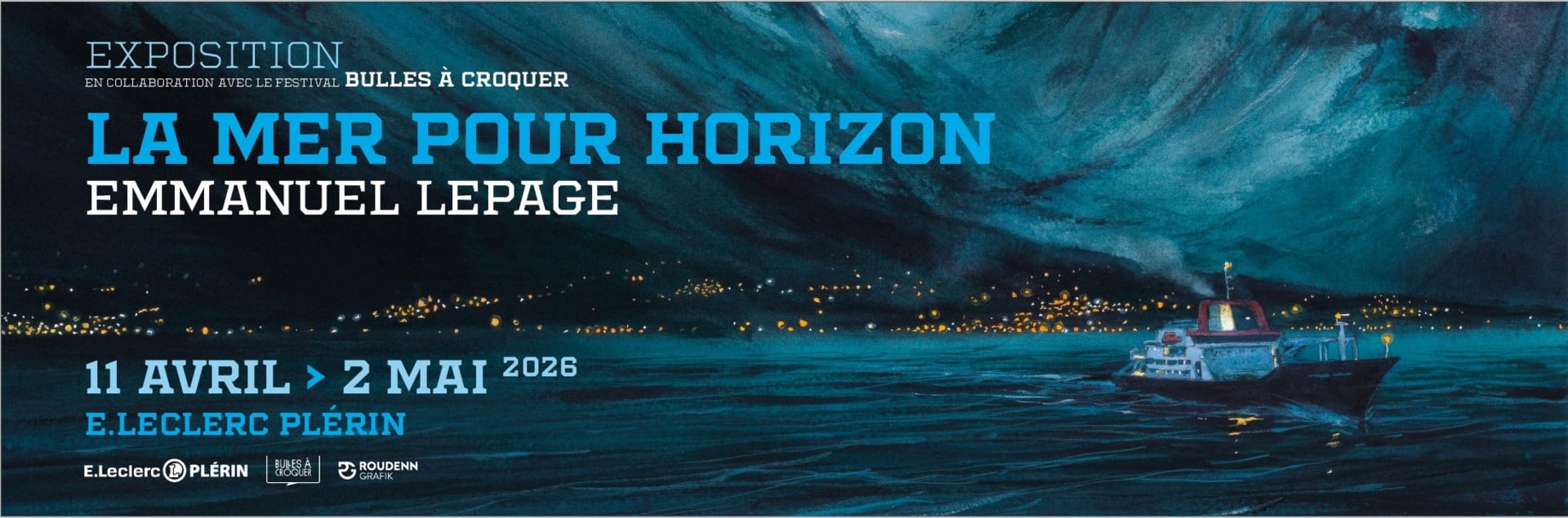 Concours de Dessin – La Mer pour Horizon – Bulles à Croquer 2026