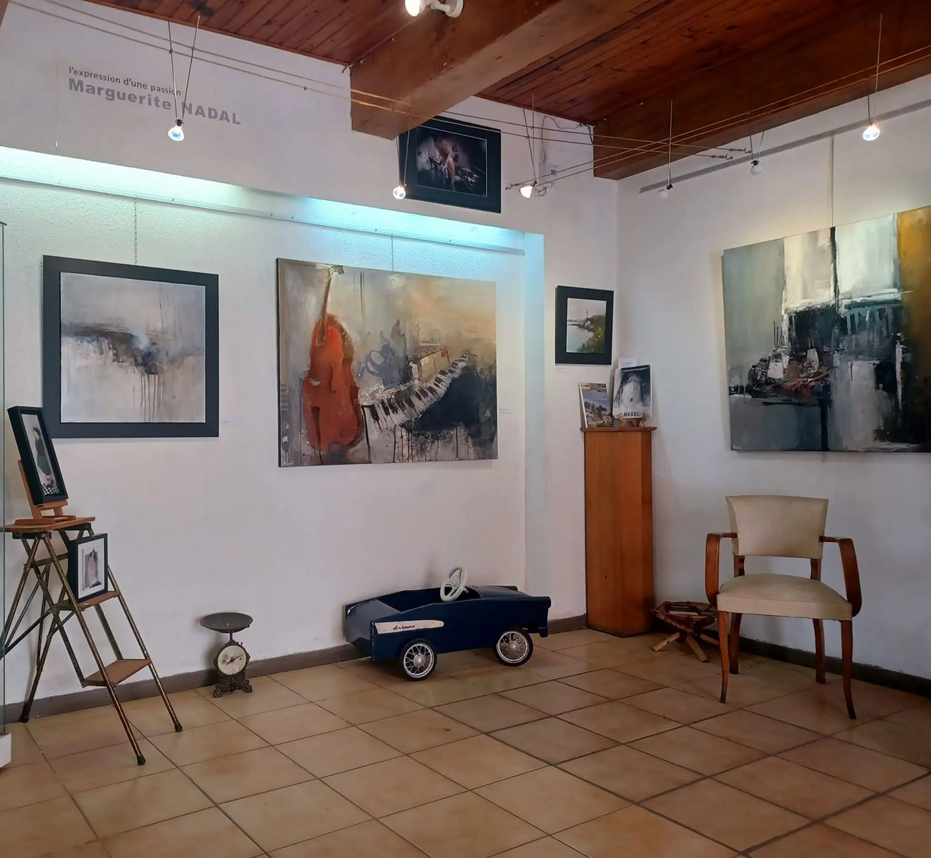Exposition des oeuvres de Marguerite Nadal