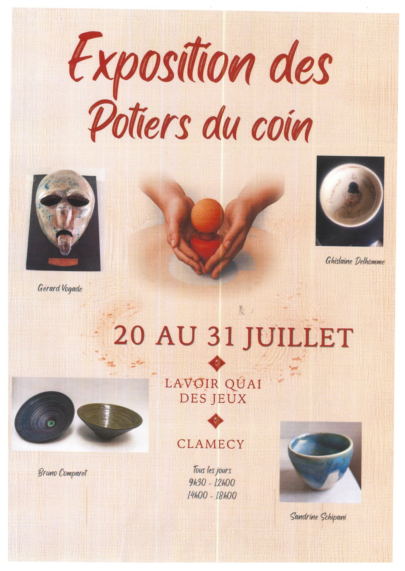 Exposition des Potiers du coin