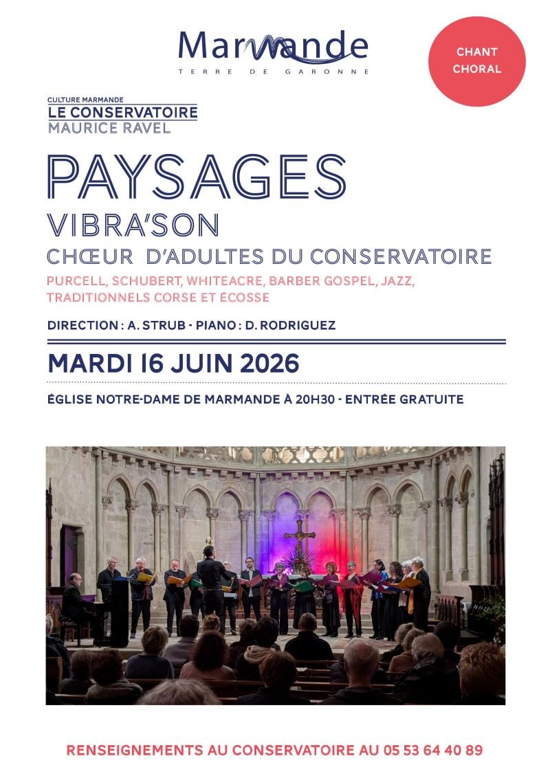 Concert de "Vibra'Sons" - PAYSAGES