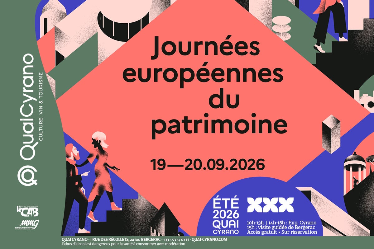 Journées Européennes du Patrimoine : visite guidée du centre historique de Bergerac