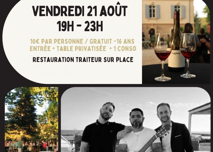 LES APERO’CHATEAU – CHATEAU CAPION