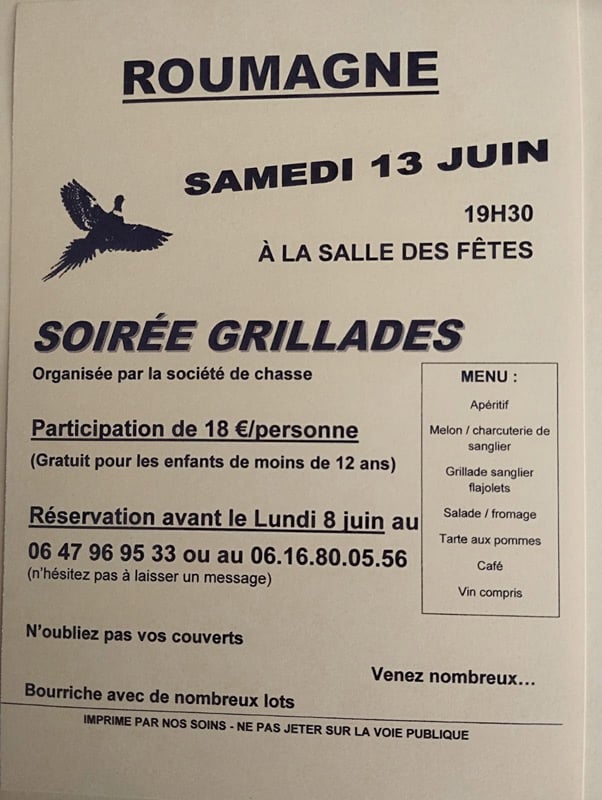 Repas de chasse