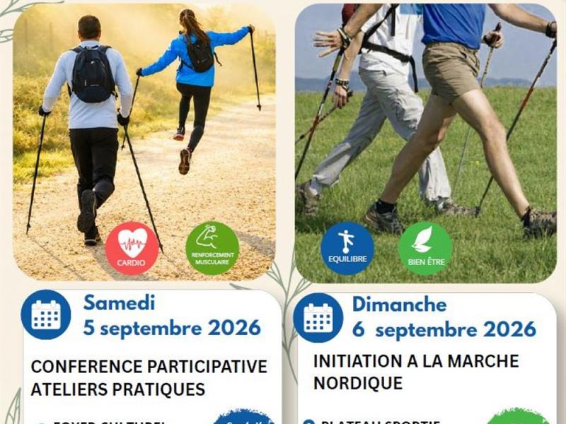 Marche nordique à fond la forme