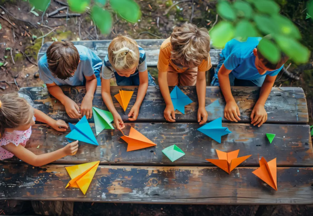 Atelier créatif : l’origami part en vacances