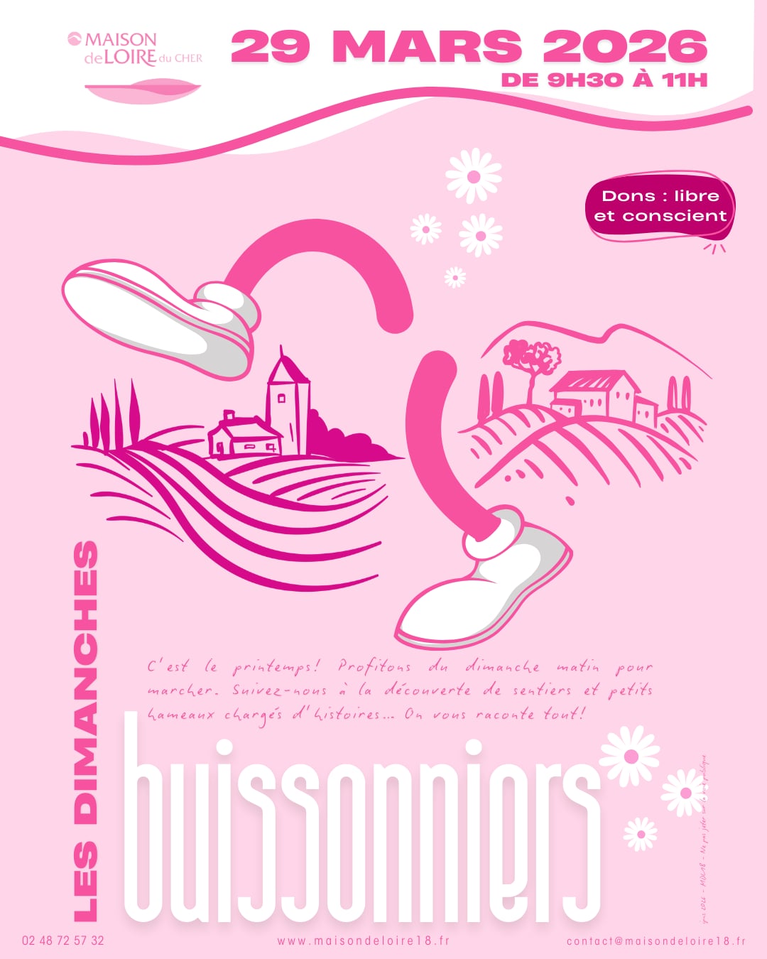 Sortie Printemps "Les dimanches buissonniers"