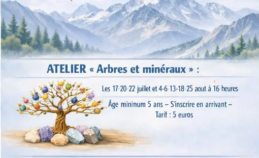 Atelier "Arbres et minéraux"
